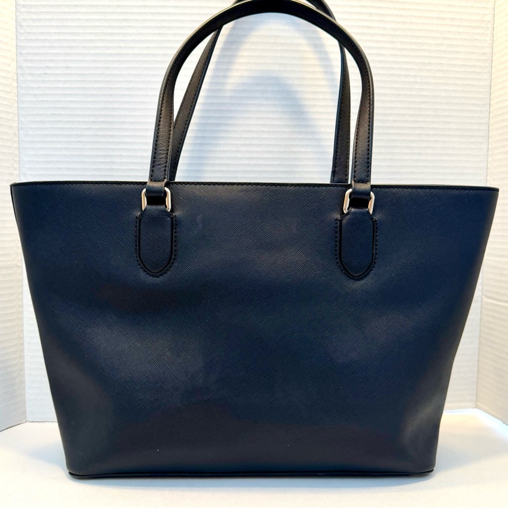 KATE SPADE NEW YORK Black Leather Shoulder Bag Tote - Picture 16 of 16